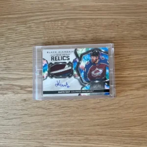 Martin Kaut – UD Black diamond 2020-21 Diamond debut relics /45