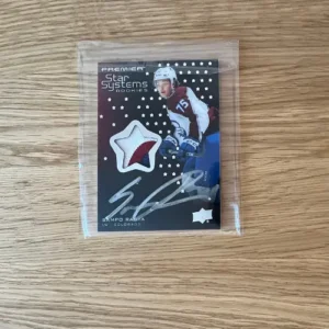 Sampo Ranta - Upper Deck 2021/22 Premier Star Systems Patch /149