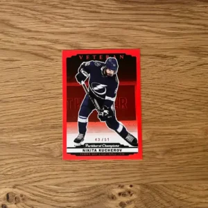 Parkhurst Champion 2022/23 Veteran red Nikita Kucherov /51